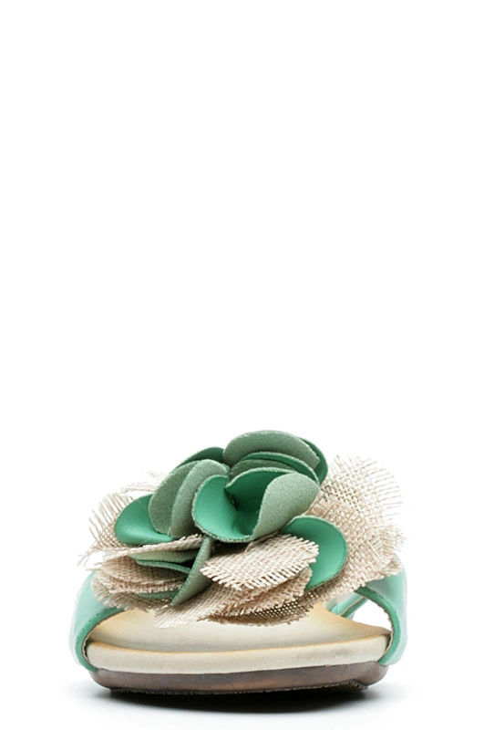 Шлепанцы MILANA 121400-1-5625 зеленый - купить 990