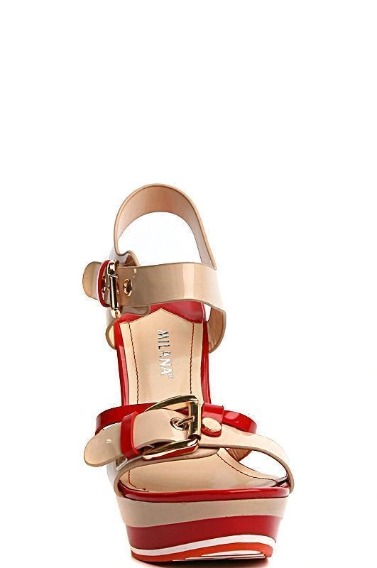 Босоножки MILANA 141500-3-5401 красный - купить 4240