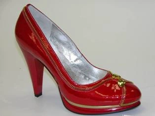 Туфли MILANA 1233-1-7N40L красный - купить 1