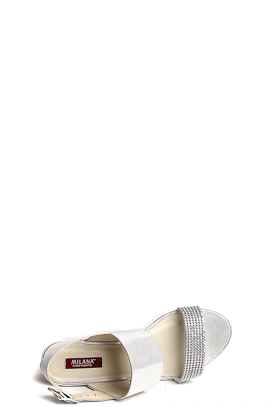 Сандалии MILANA 181401-1-1131 серебристый - купить 6490