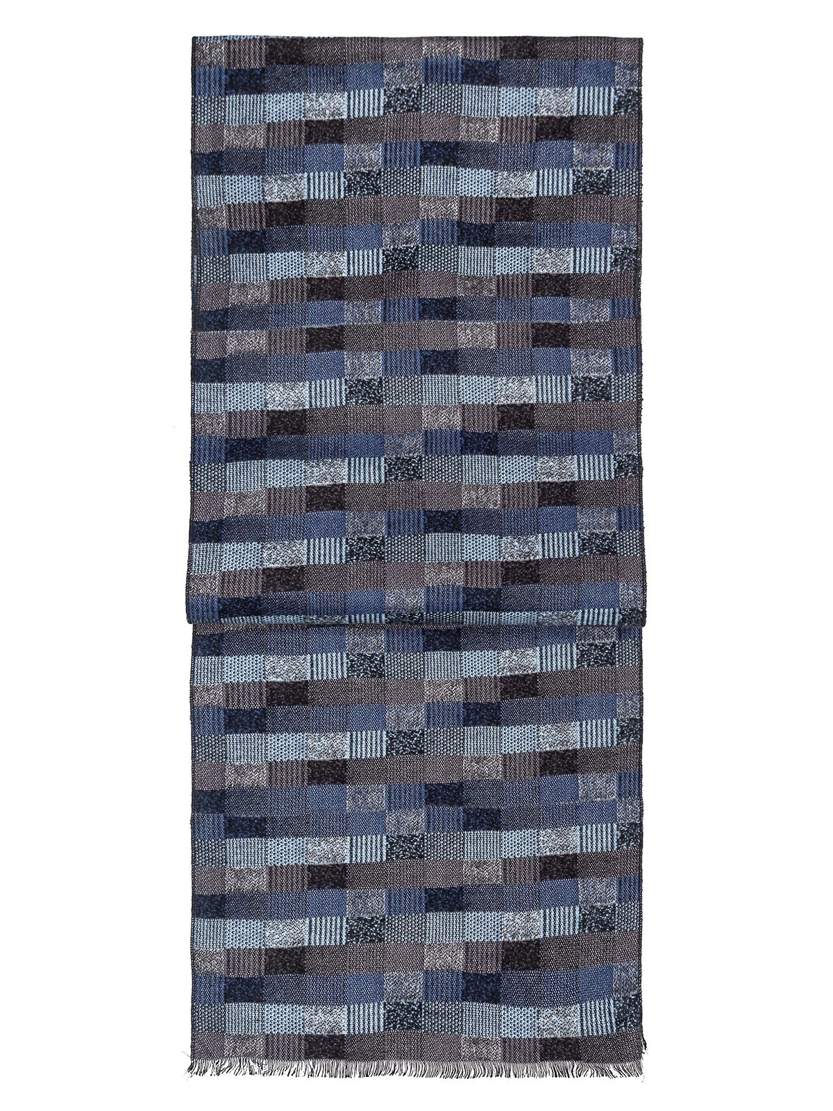 Шарф LABBRA LJG34-774-12 синий - купить 3890