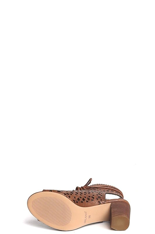 Босоножки MILANA 181108-2-1261 оранжевый - купить 8490