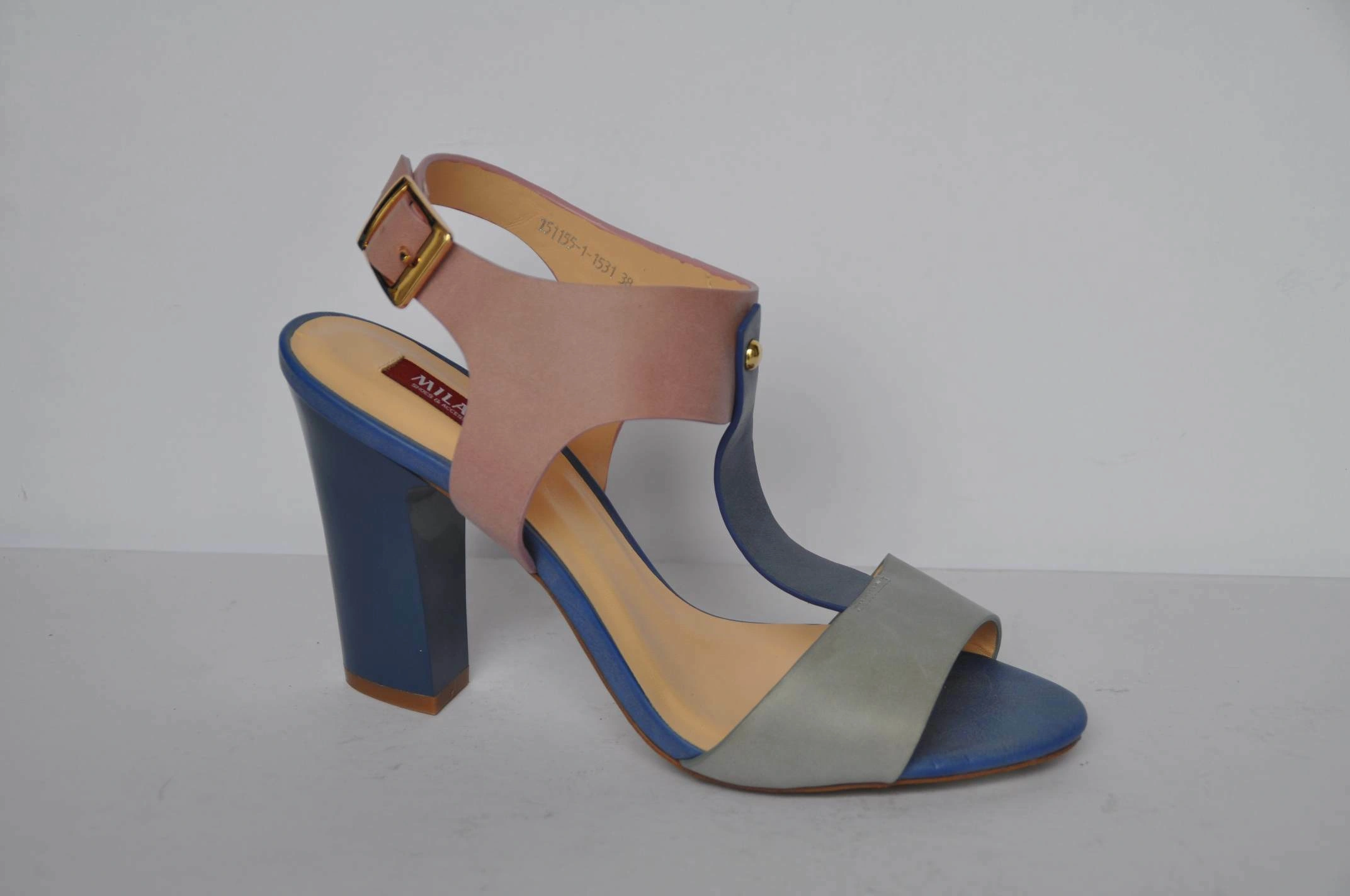 Босоножки MILANA 151155-1-1531 голубой - купить 8200
