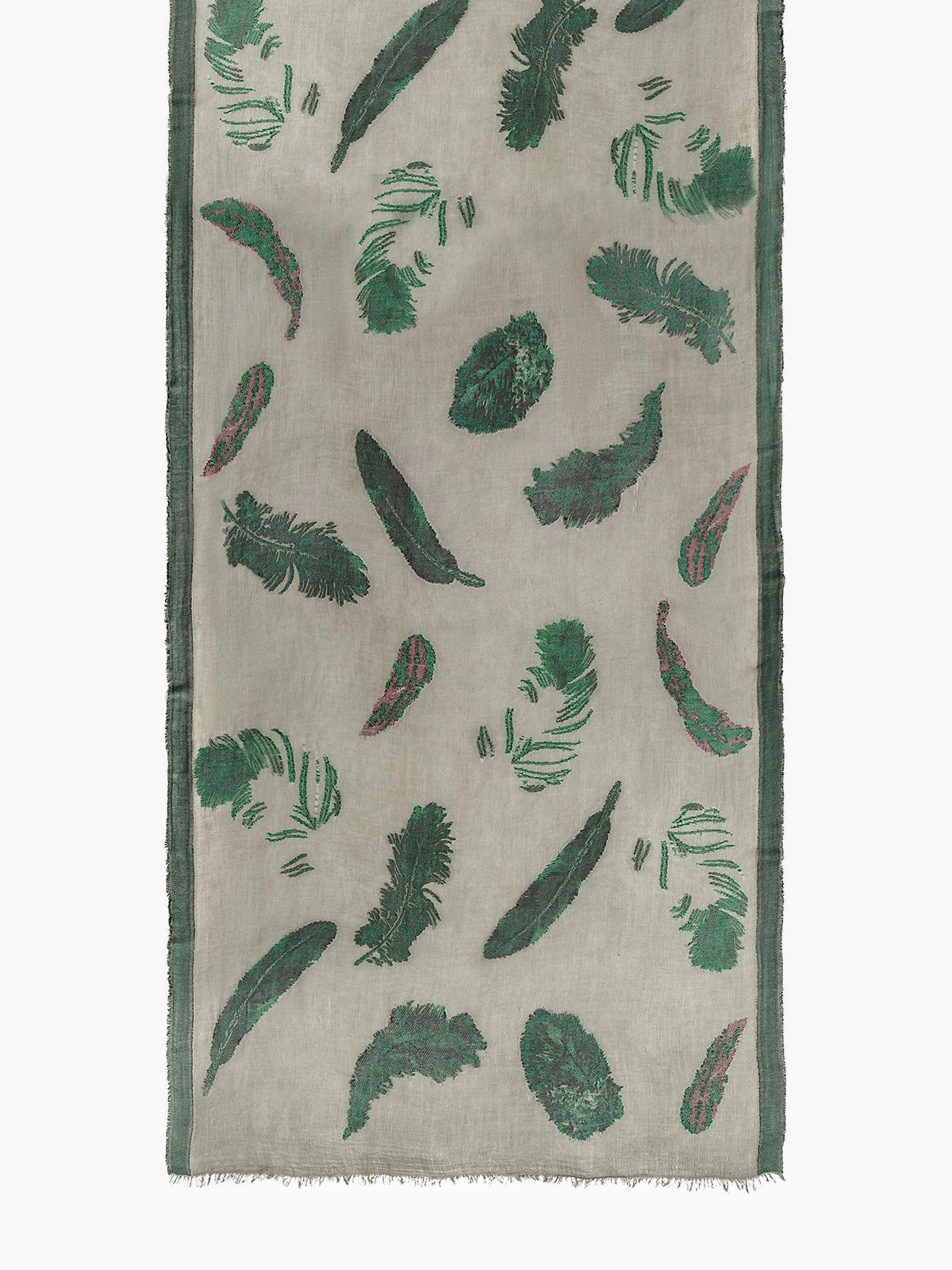 Палантин ELEGANZZA SZ16-0648-14 зеленый - купить 8490