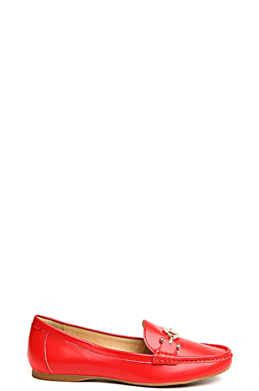 Мокасины MILANA 151250-1-1401 красный - купить 3490