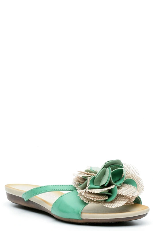 Шлепанцы MILANA 121400-1-5625 зеленый - купить 990