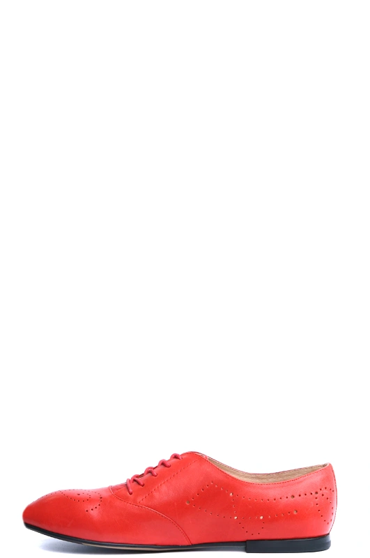 Полуботинки MILANA 141560-2-1431 красный - купить 3700