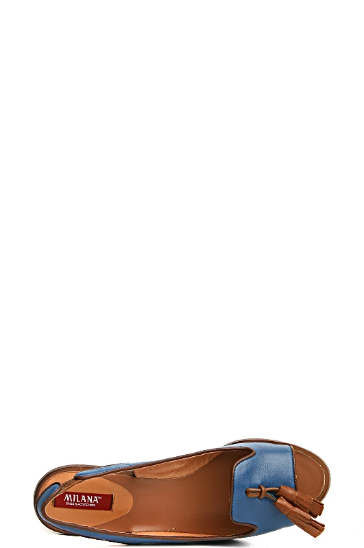 Босоножки MILANA 141148-1-1501 синий - купить 3800