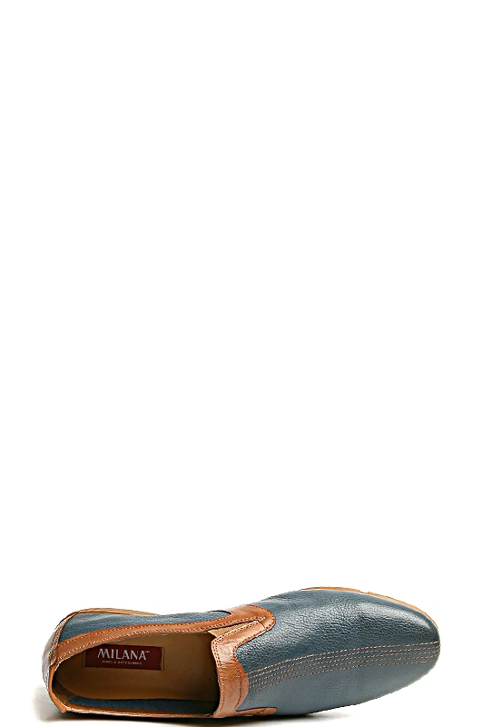 Полуботинки MILANA 141823-1-1501 синий - купить 6490