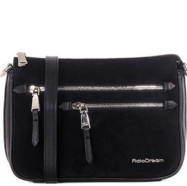 Сумка FIATO DREAM 13092 замша черный - купить 10990