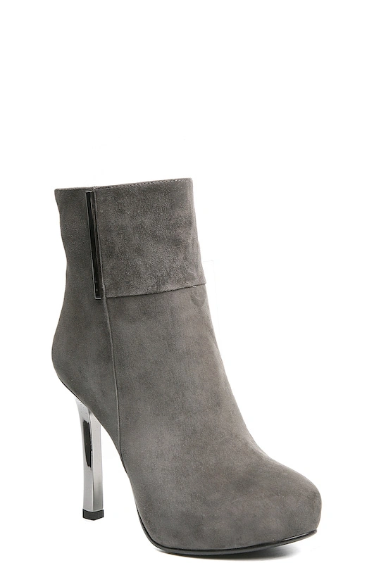 Ботильоны MILANA 132069-3-211V серый - купить 6900