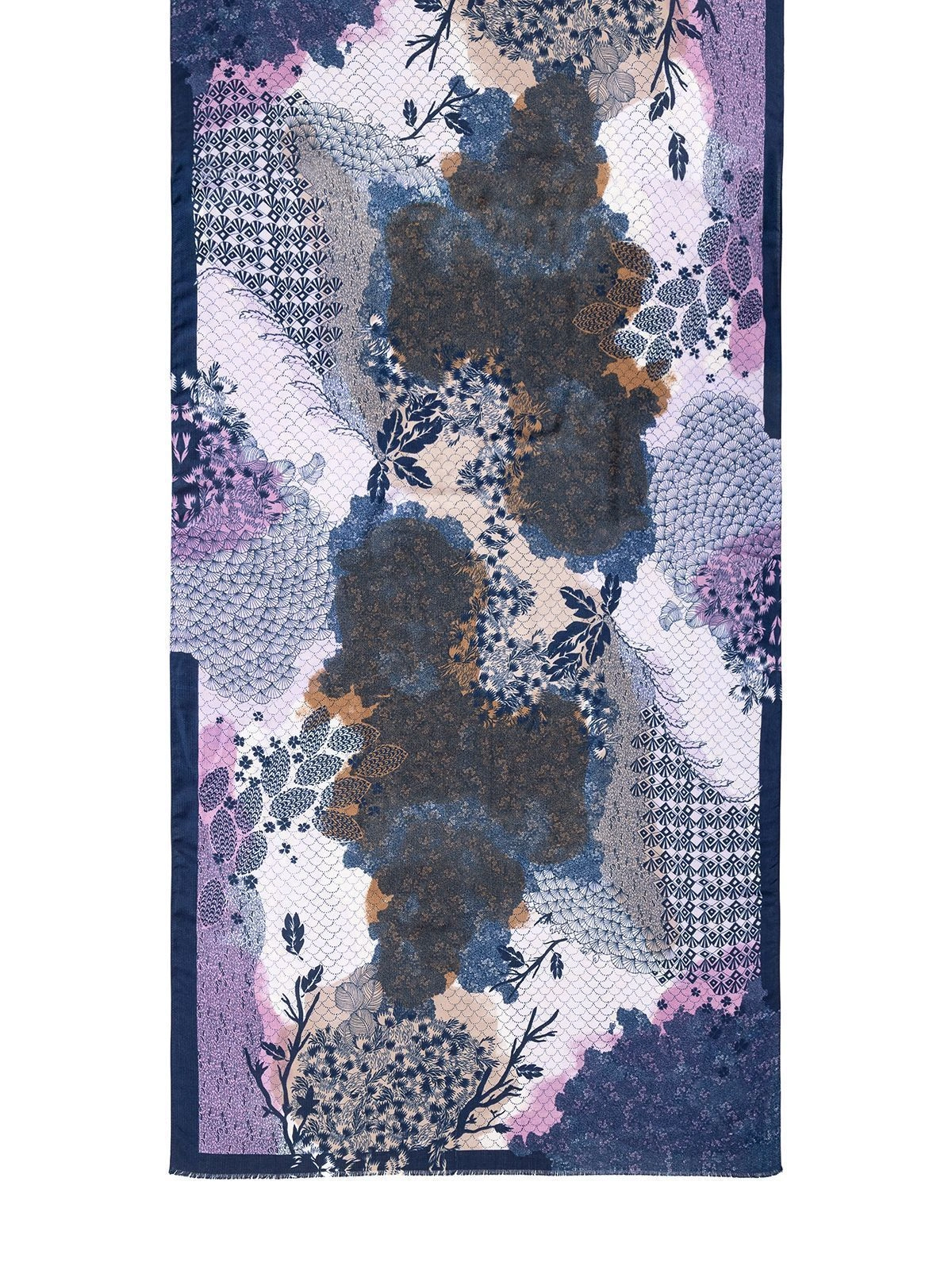 Палантин LABBRA LSZ33-787-10 фиолетовый - купить 4990