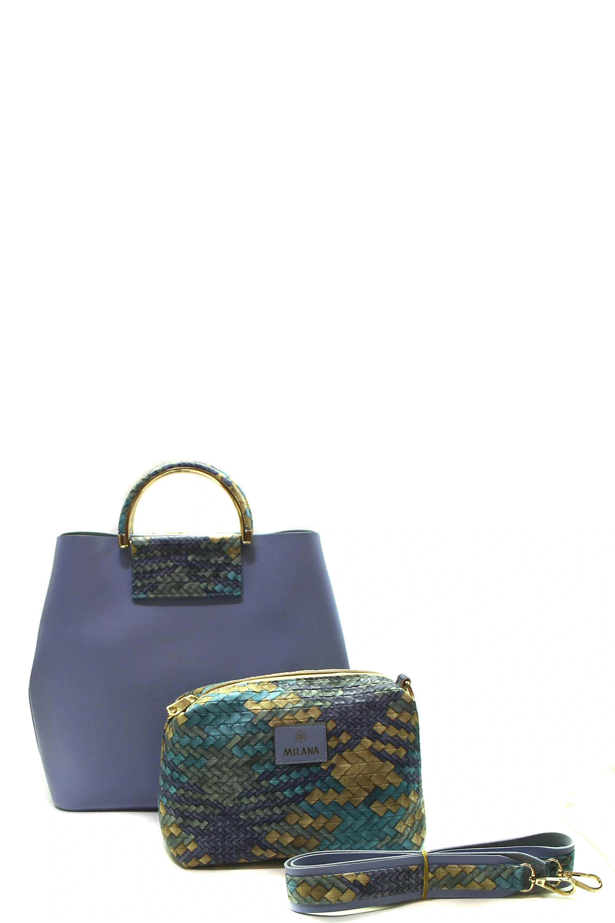 Сумка MILANA 181652-1-153 голубой - купить 4990