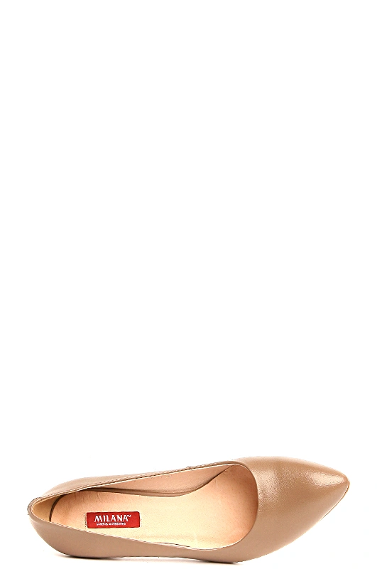 Туфли MILANA 141603-1-1211 бежевый - купить 3890