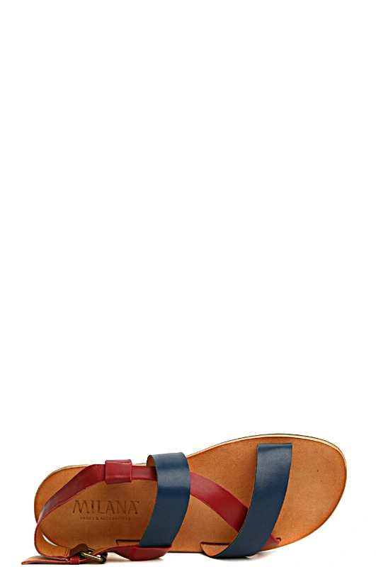 Шлепанцы MILANA 141745-1-1401 красный - купить 2890