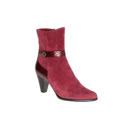 Полусапоги MILANA 92034-5-2412 бордовый - купить 1990