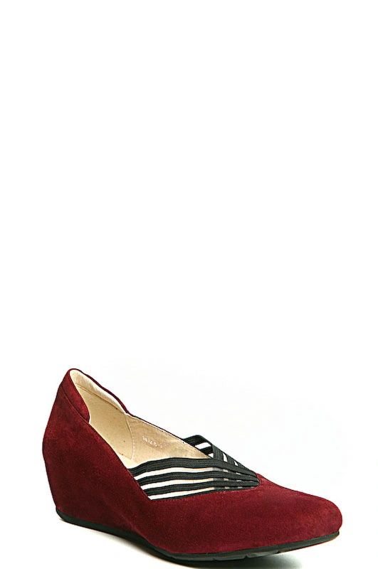 Полуботинки MILANA 141216-1-2411 бордовый - купить 2400