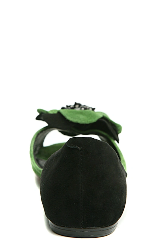 Балетки MILANA 131170-3-2641 зеленый - купить 3490