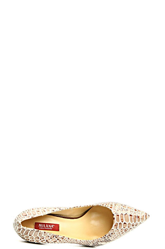 Туфли MILANA 141090-1-4211 бежевый - купить 5990