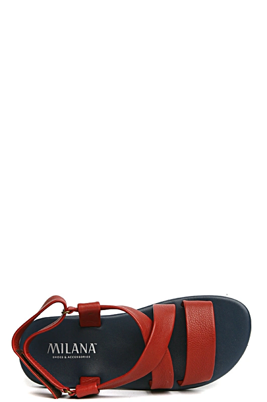 Шлепанцы MILANA 141778-1-1401 красный - купить 2800