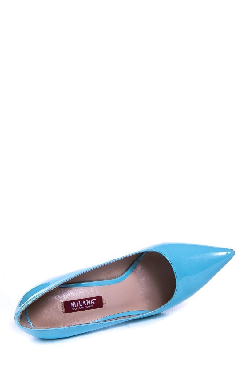 Туфли MILANA 161091-1-7531 голубой - купить 11000