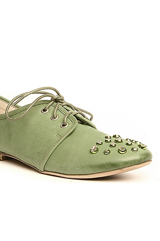 Полуботинки MILANA 141571-2-1601 зеленый - купить 4200