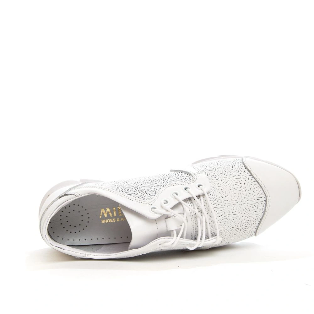 Полуботинки MILANA 161537-1-1301 белый - купить 8490