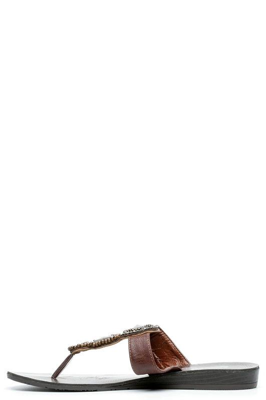 Шлепанцы MILANA 121403-3-5215 коричневый - купить 1100