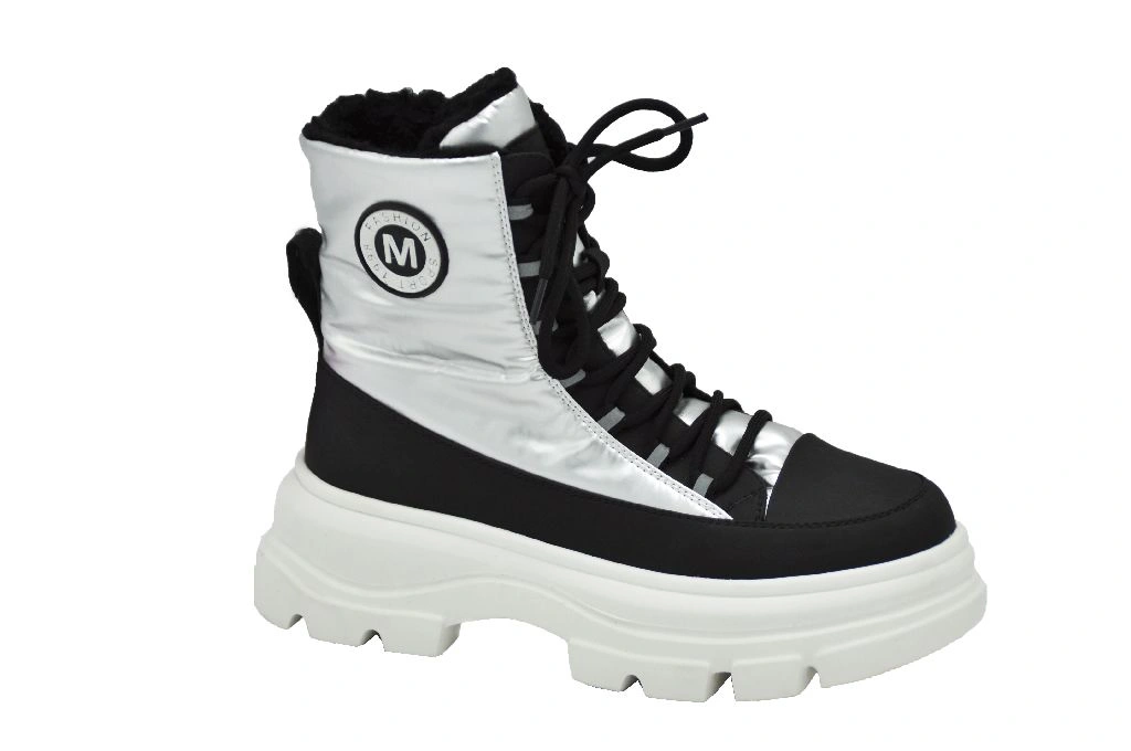 Ботинки MILANA 202387-1-513W серебристый - купить 