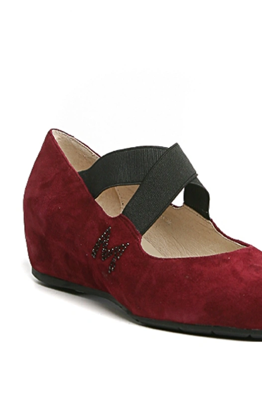 Полуботинки MILANA 141216-2-2411 бордовый - купить 3600