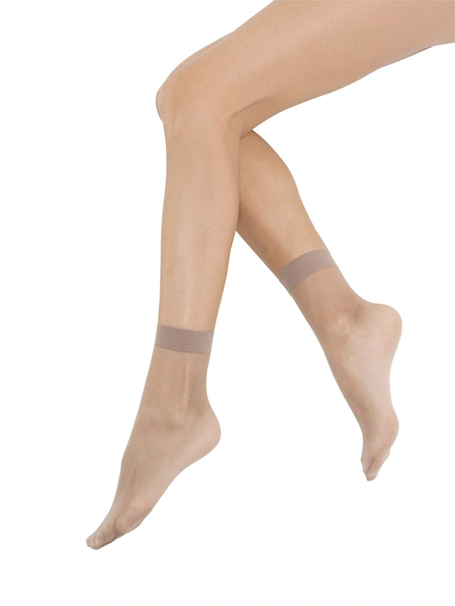 Носки MINIMI calz.Brio 20 Lycra Daino коричневый - купить 149