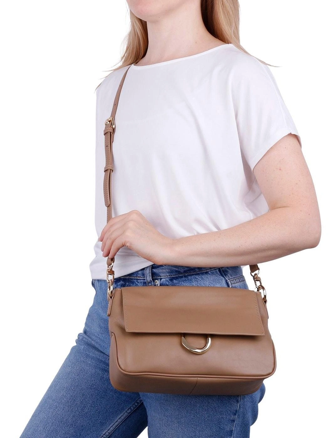 Сумка HELENA SHINE 2623 HS беж бежевый - купить 5990