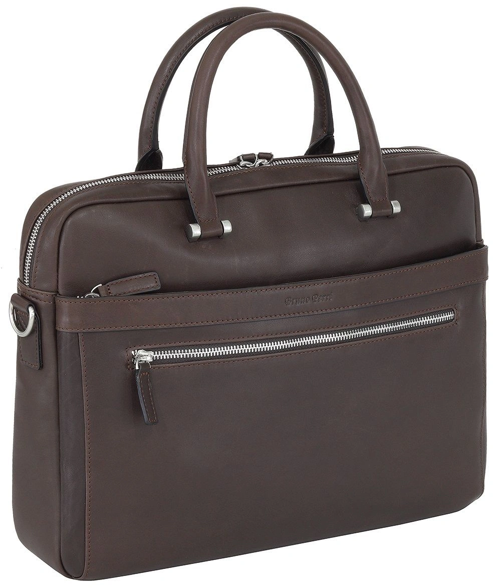 Портфель BRUNO PERRI L14407/2 коричневый - купить 18990