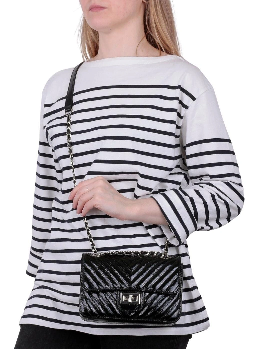 Сумка HELENA SHINE 8360 HS наплак черный - купить 