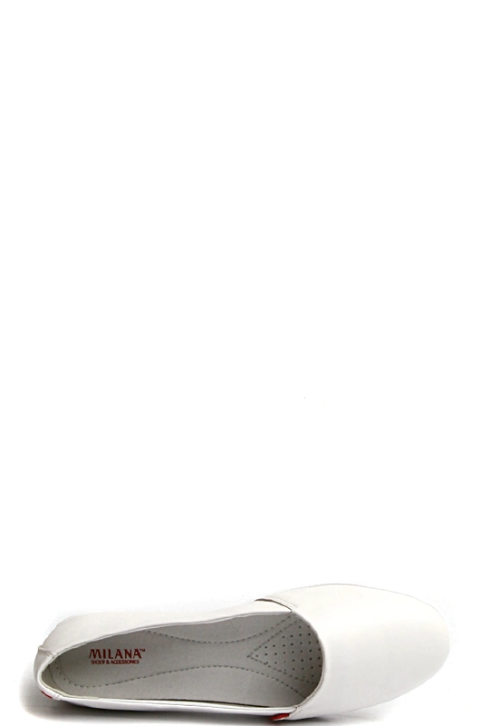Балетки MILANA 151316-2-1301 белый - купить 5490