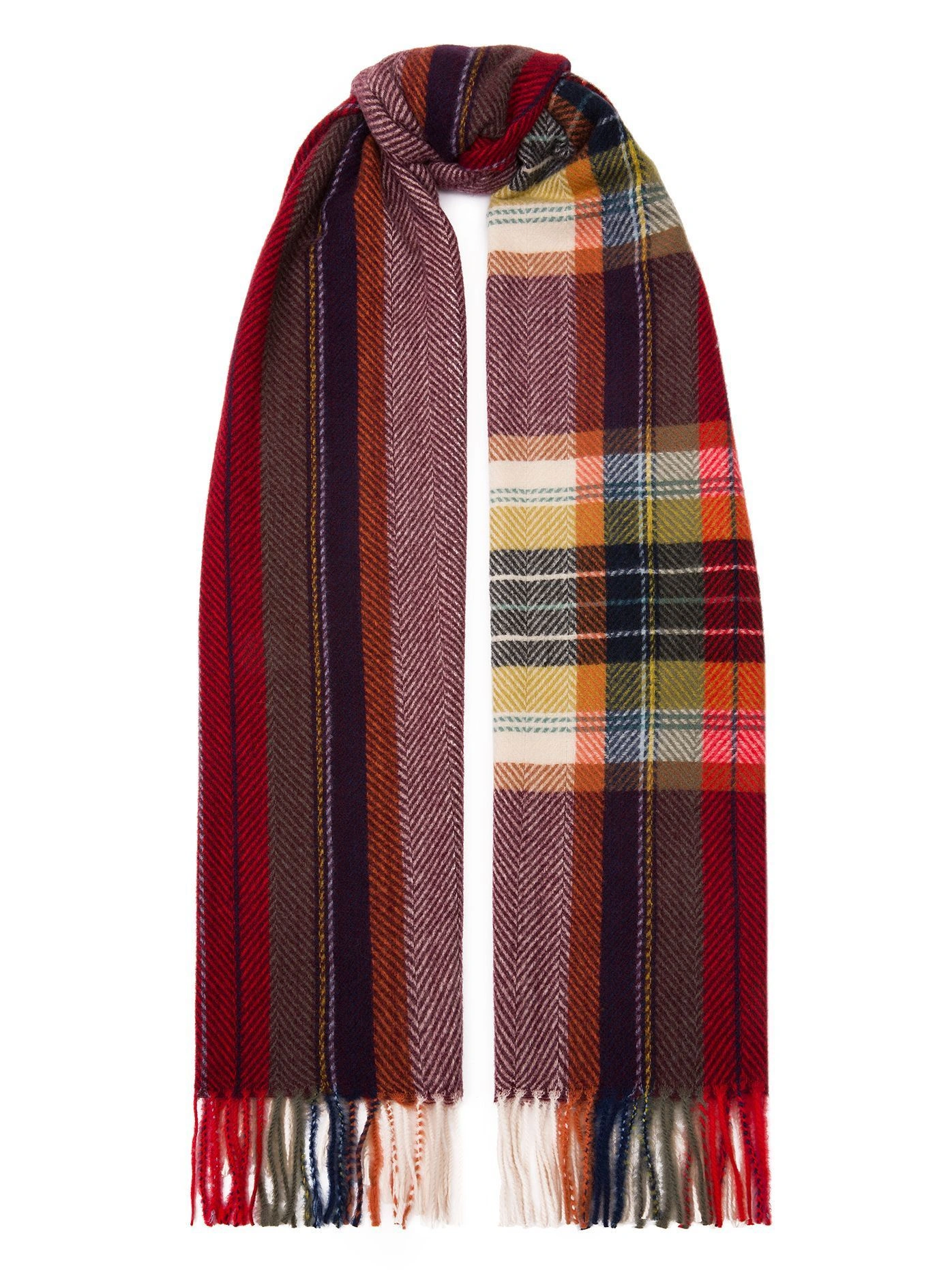 Палантин LABBRA LDB72-306-08 бордовый - купить 4990