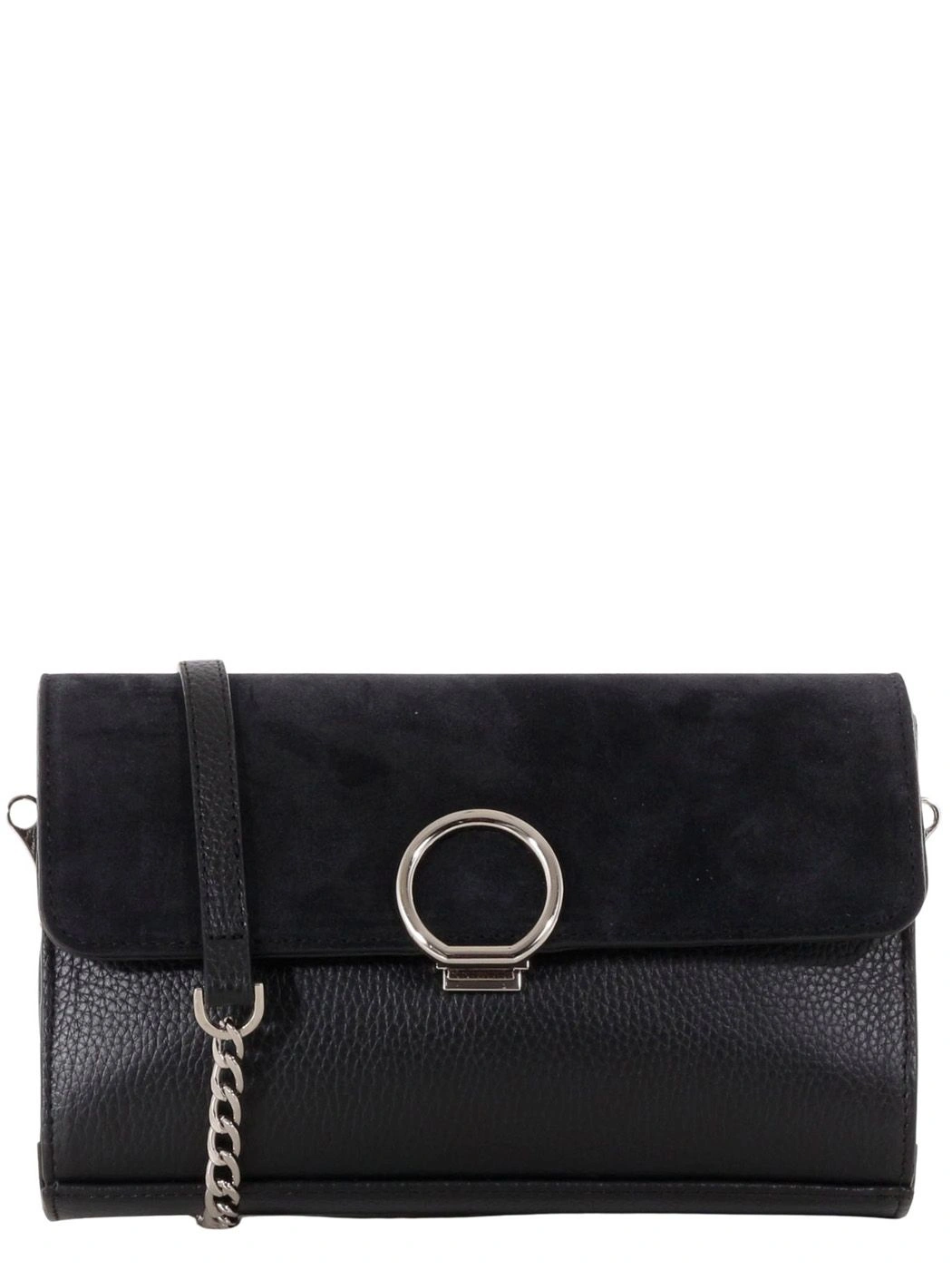 Клатч FIATO DREAM 2197 FD замша черн кольцо черный - купить 11990