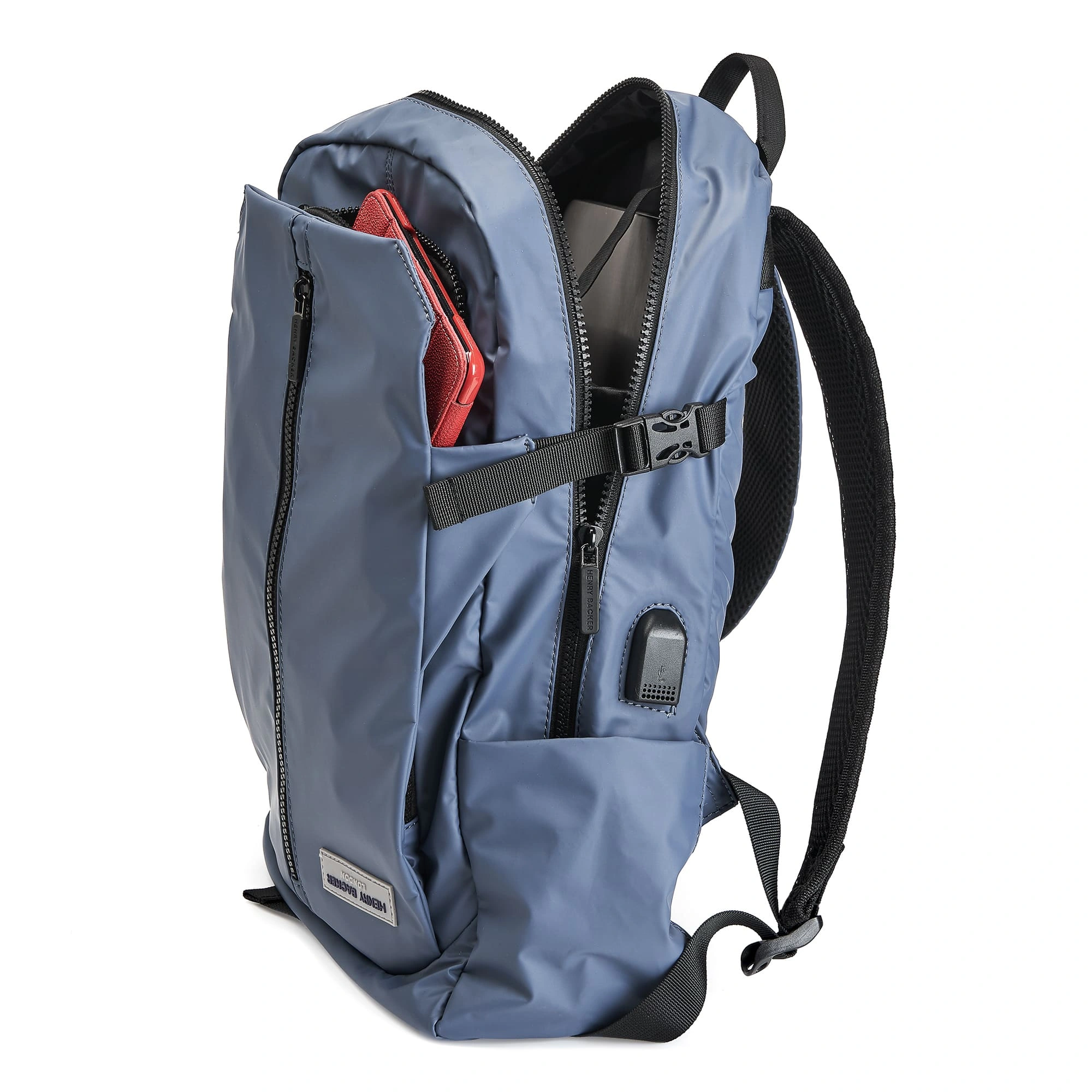 Рюкзак HENRY BACKER HB3185-70 голубой - купить 5490