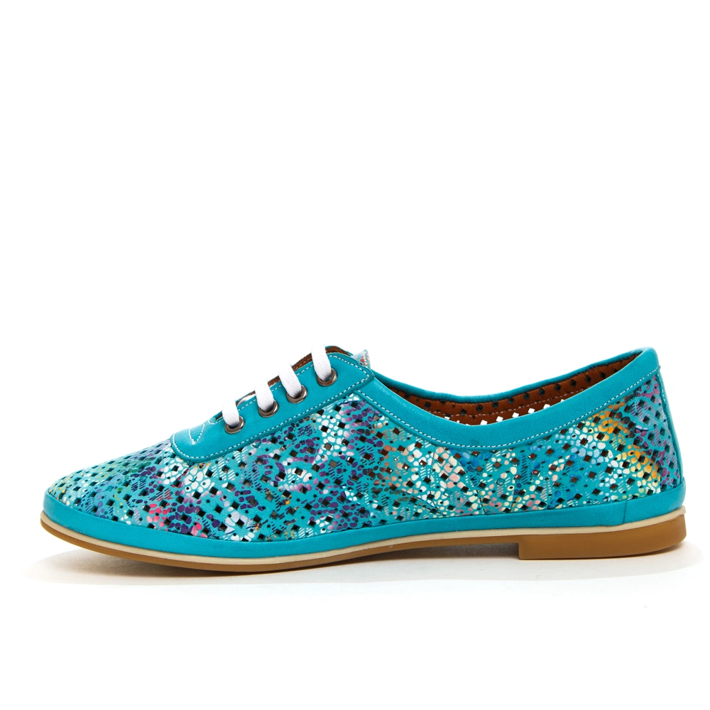 Туфли MILANA 161426-1-1531 голубой - купить 2690