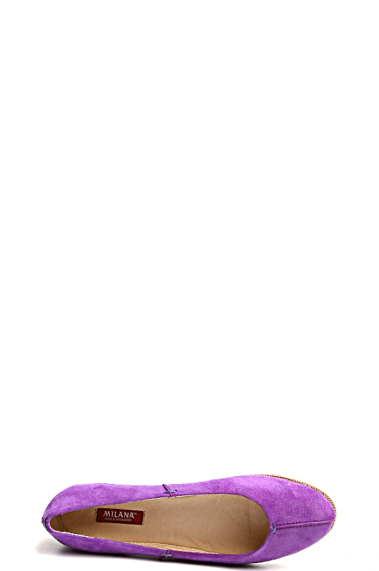 Балетки MILANA 151260-1-2521 фиолетовый - купить 7490