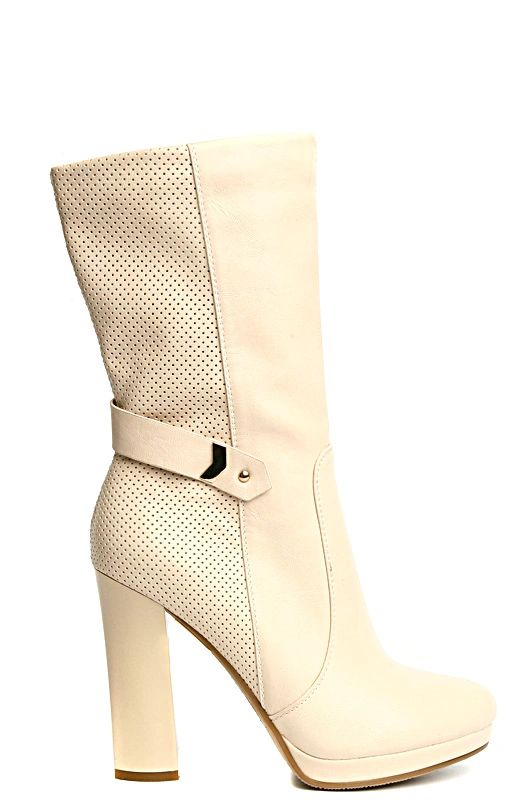 Полусапоги MILANA 131408-2-16315 бежевый - купить 3190