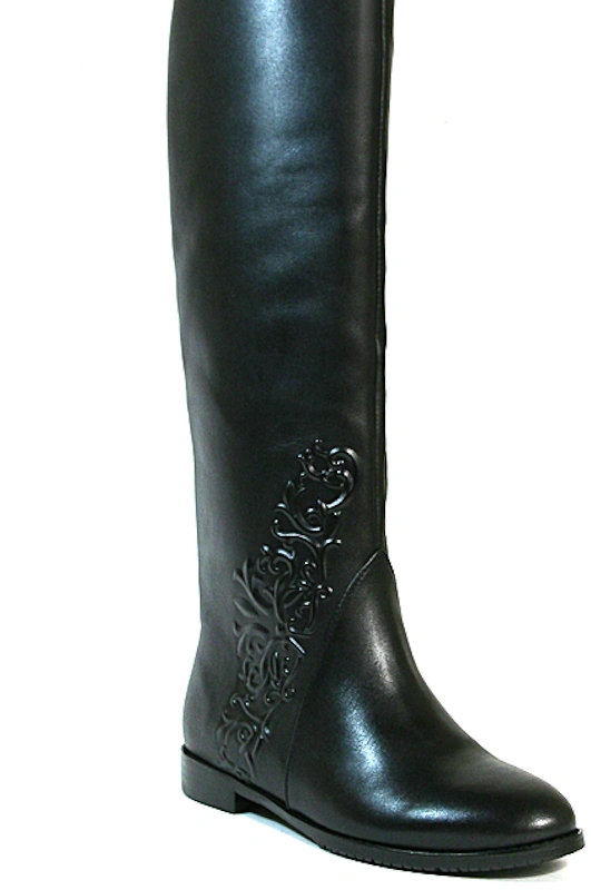 Ботфорты MILANA 152167-1-110V черный - купить 8400