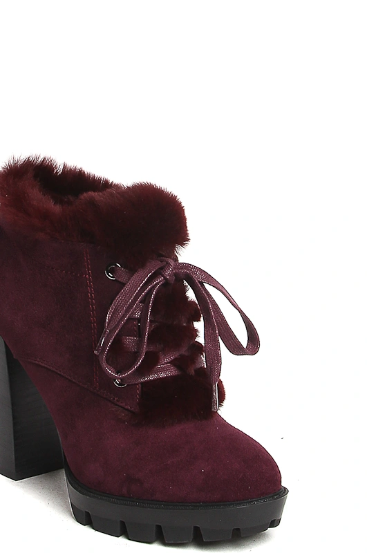 Ботильоны MILANA 172175-2-241F бордовый - купить 11990
