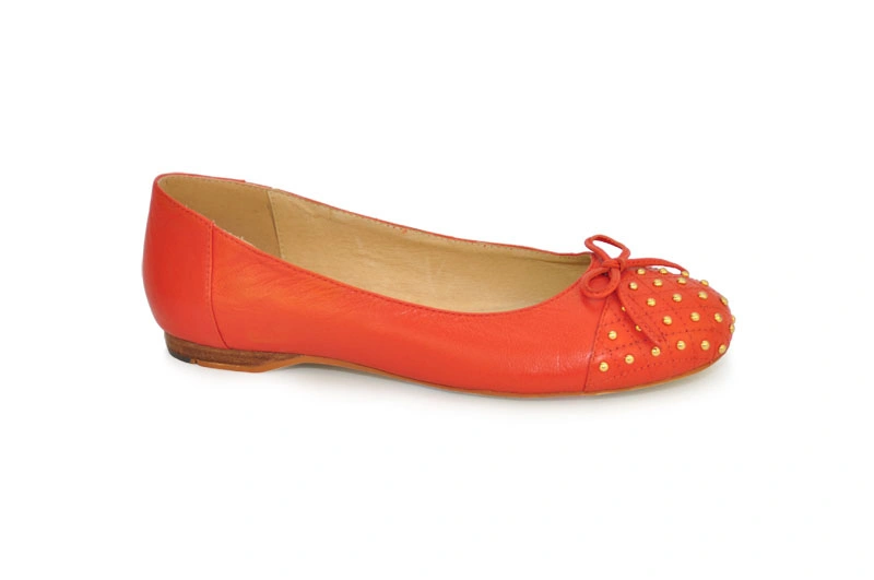 Балетки MILANA 121017-1-1271 оранжевый - купить 3500