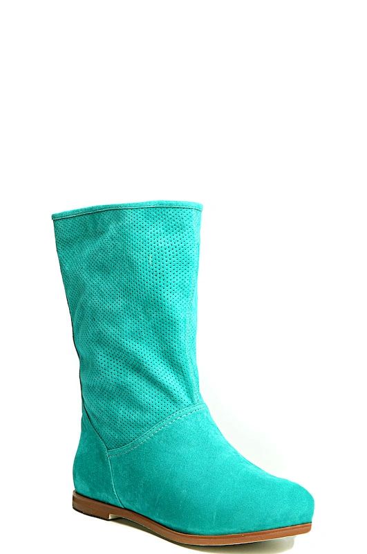 Полусапоги MILANA 141311-1-2601 зеленый - купить 5200