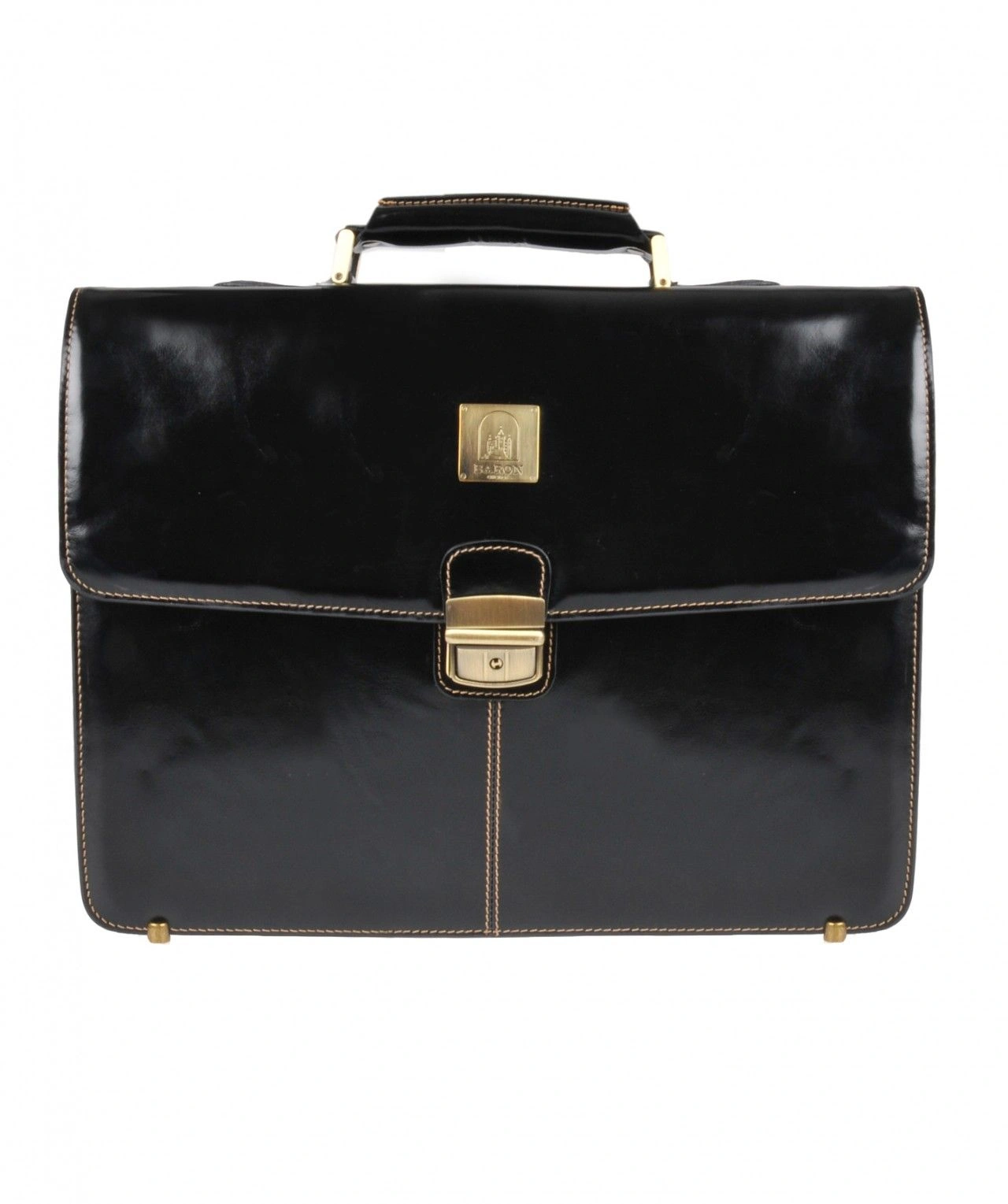 Портфель FRANCHESCO MARISCOTTI 2-142/2кB черный - купить 17990