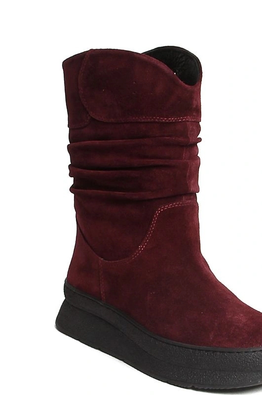 Полусапоги MILANA 172377-1-341F бордовый - купить 11990