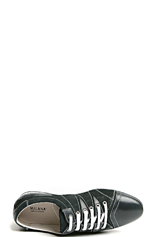 Полуботинки MILANA 151765-1-8501 синий - купить 3690