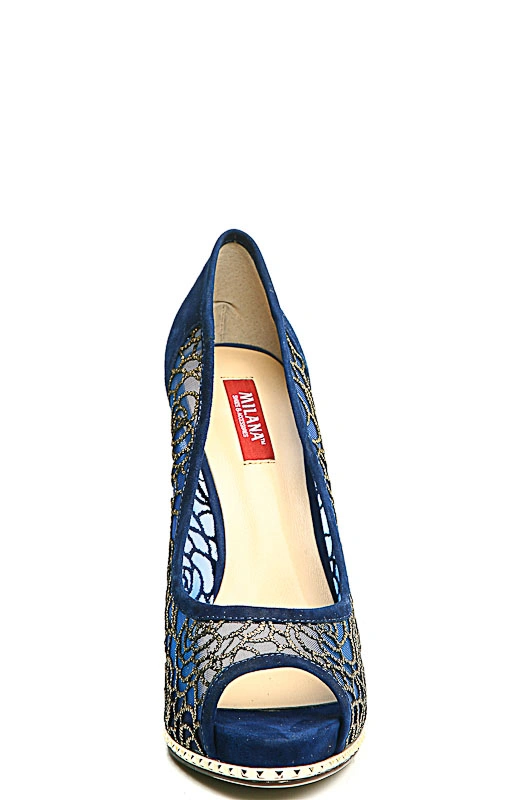 Босоножки MILANA 132450-4-6501 синий - купить 7490