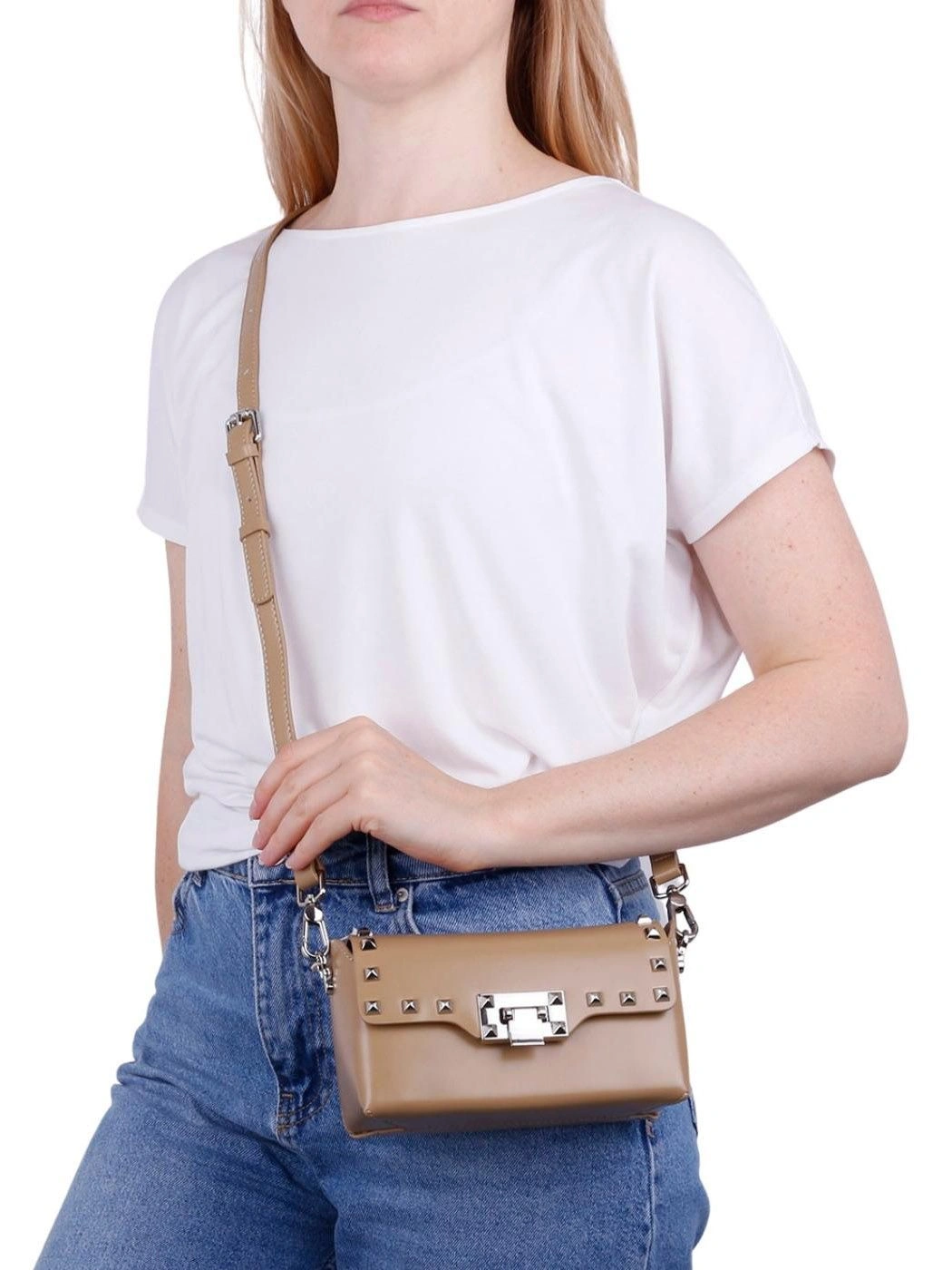 Сумка HELENA SHINE 5453 HS беж бежевый - купить 4990